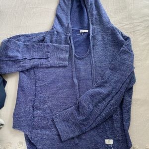Oversized V-Neck Sweatshirt